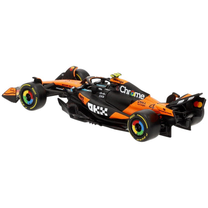 Bburago - F1 BWT Alpine A525 2025#10 Gasly, Voiture Diecast à l'échelle 1:43 avec détails Authentiques, réplique F1 Alpine, livrée Bleue/Rose, Licence Officielle, âge recommandé 3+ Ans
