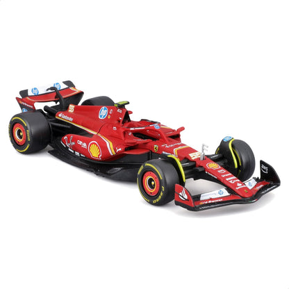 Bburago - F1 BWT Alpine A525 2025#10 Gasly, Voiture Diecast à l'échelle 1:43 avec détails Authentiques, réplique F1 Alpine, livrée Bleue/Rose, Licence Officielle, âge recommandé 3+ Ans