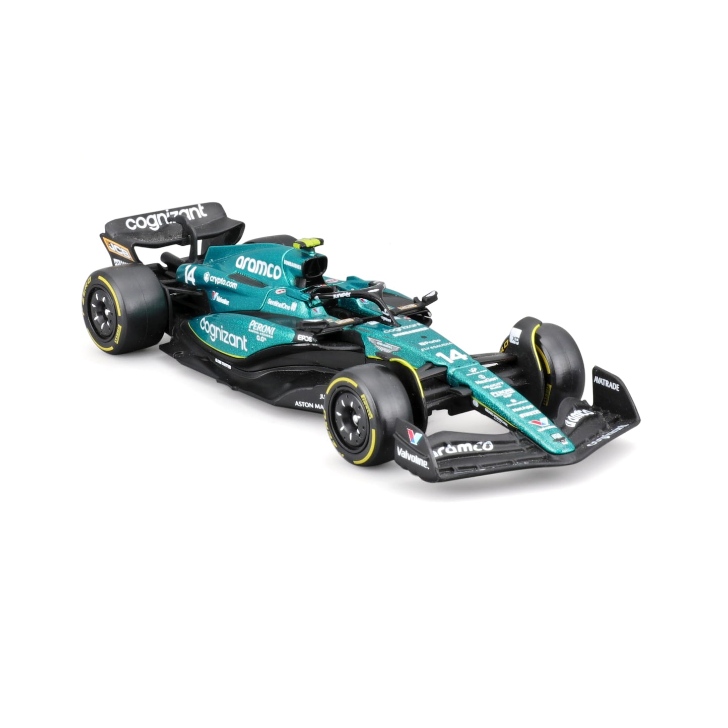 Bburago - F1 BWT Alpine A525 2025#10 Gasly, Voiture Diecast à l'échelle 1:43 avec détails Authentiques, réplique F1 Alpine, livrée Bleue/Rose, Licence Officielle, âge recommandé 3+ Ans