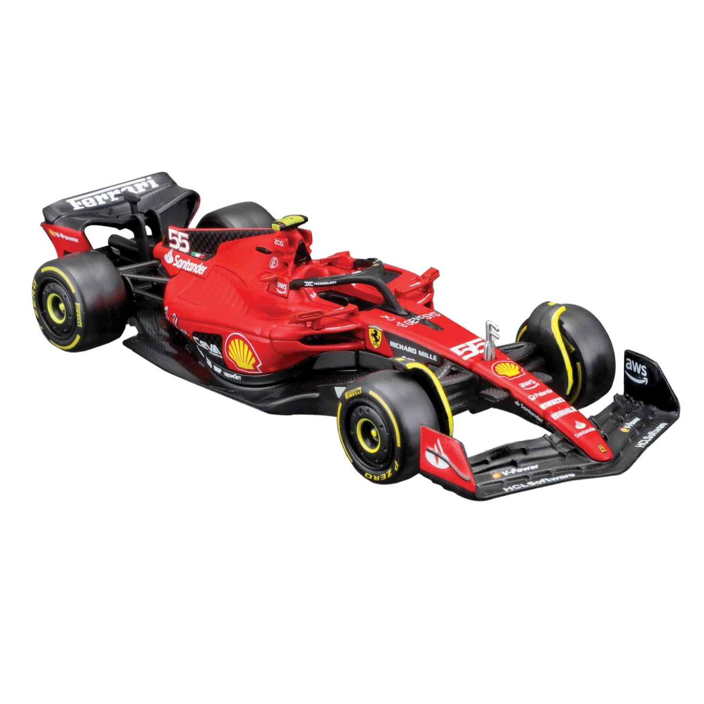 Bburago - F1 BWT Alpine A525 2025#10 Gasly, Voiture Diecast à l'échelle 1:43 avec détails Authentiques, réplique F1 Alpine, livrée Bleue/Rose, Licence Officielle, âge recommandé 3+ Ans