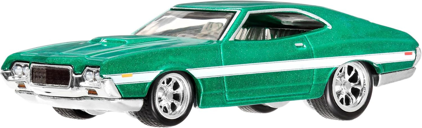 FAST AND FURIOUS Auto FORD GRAN TORINO SPORT 1972 - Maquette Die Cast Scala 1:64 - longueur 7cm - HYP72