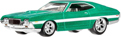FAST AND FURIOUS Auto FORD GRAN TORINO SPORT 1972 - Maquette Die Cast Scala 1:64 - longueur 7cm - HYP72