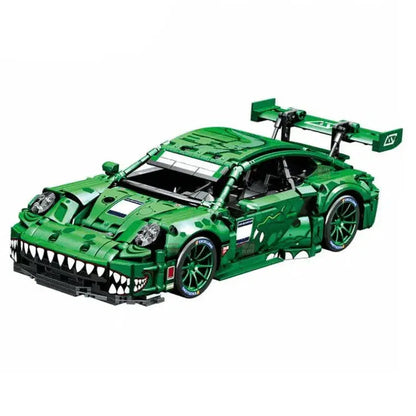 REXY Porsche Race Car Building Set (1521 pieces) NOT LEGO