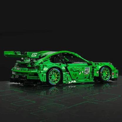 REXY Porsche Race Car Building Set (1521 pieces) NOT LEGO