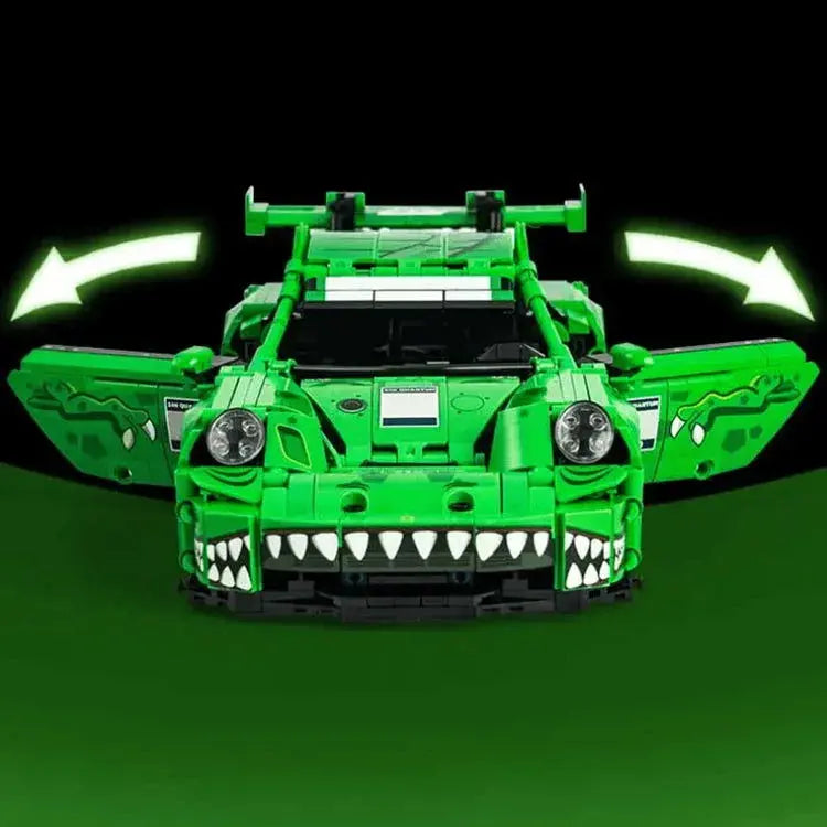 REXY Porsche Race Car Building Set (1521 pieces) NOT LEGO