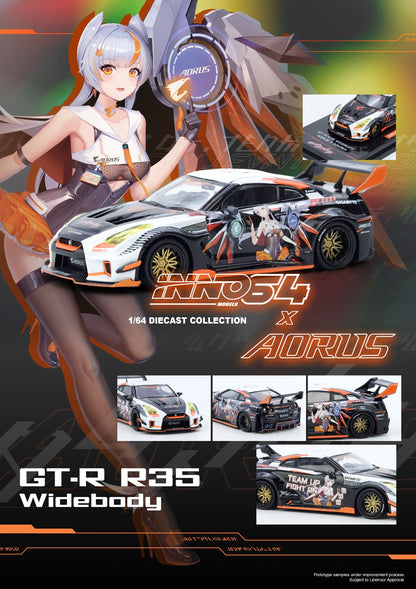 Inno64 x Auros Limited Event Edition Nissan GT-R R35 Widebody