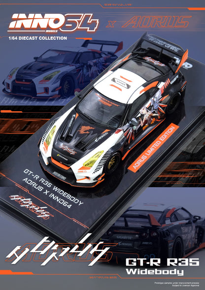 Inno64 x Auros Limited Event Edition Nissan GT-R R35 Widebody