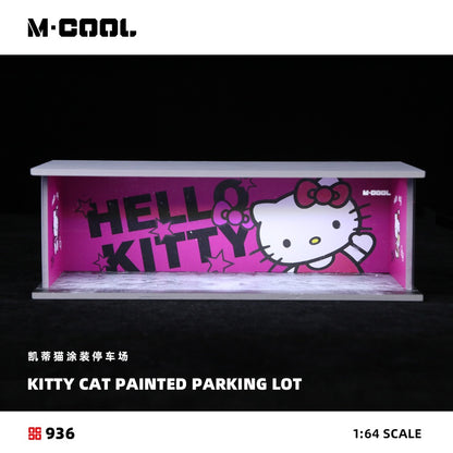 M·COOL Hello Kitty lighted parking lot diorama