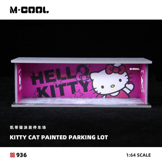 M·COOL Hello Kitty lighted parking lot diorama