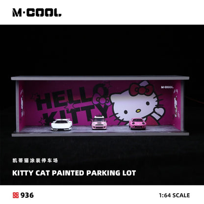 M·COOL Hello Kitty lighted parking lot diorama