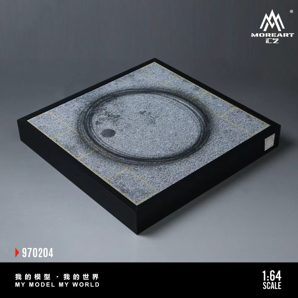 MoreArt Drift Car Turntable Diorama Scene 01