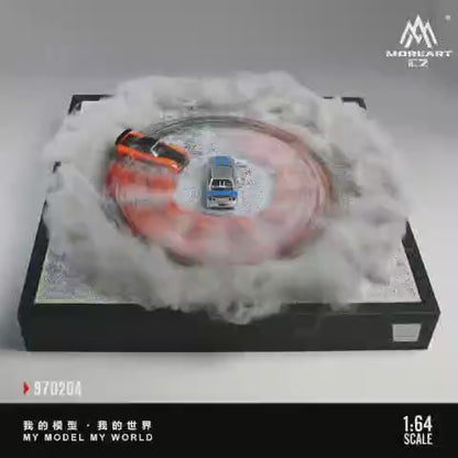 MoreArt Drift Car Turntable Diorama Scene 01